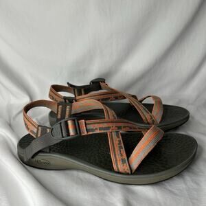 Chaco Z/volv Gray Orange Women’s Size 10 Strappy Sandals Hiking